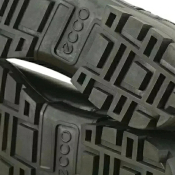 Retro 9 Biker Black Leather Moto Waterproof Lugsole Grunge Ankle Boot - Picture 5 of 9